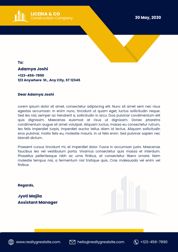 Design Letter Head for Your Brand